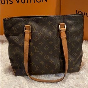 Authentic Louis Vuitton Cabas Piano